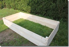 jardinère de 2,40 mètre sur 1,20