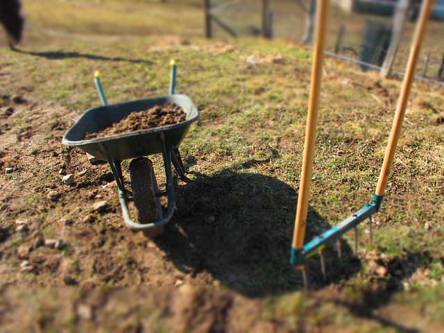 La grelinette : outils de travail du sol